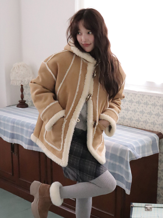 SABLE Hooded Mustang(사블레)_BEIGE