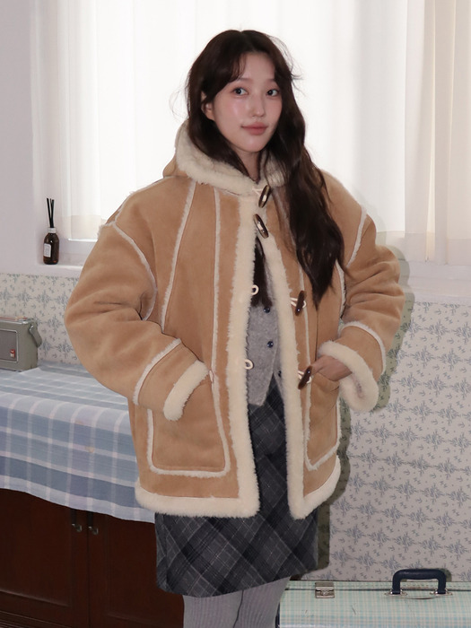 SABLE Hooded Mustang(사블레)_BEIGE