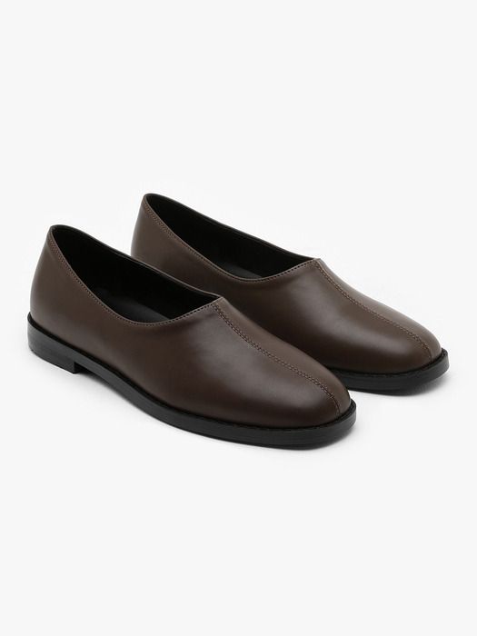 ROA Square Loafers (2color)