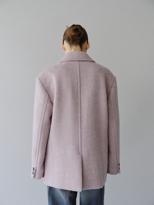 TFW 3BUTTON MELANGE WOOL BLAZER_2COLORS