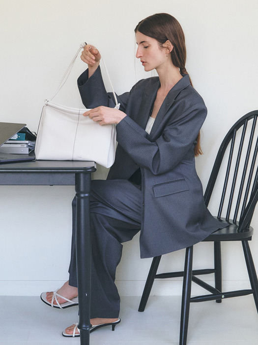 Pinstripe Tailored Jacket KW5SJ5020_GW