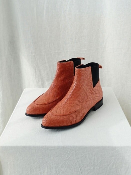 French Chelsea Boots Pink