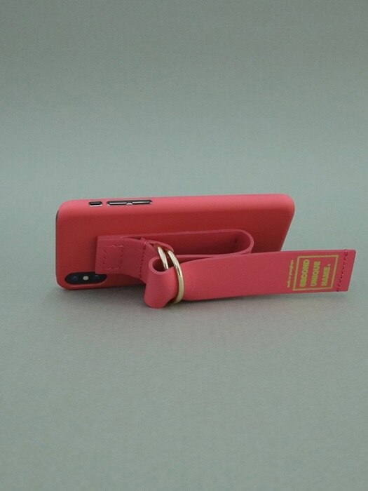 SUN CASE LEATHER CORAL PINK
