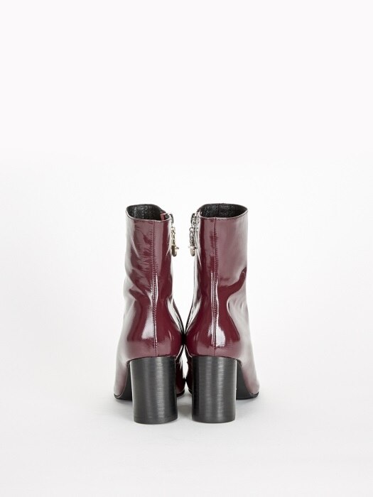 ANLKE BOOTS - BJBT710_B.WINE