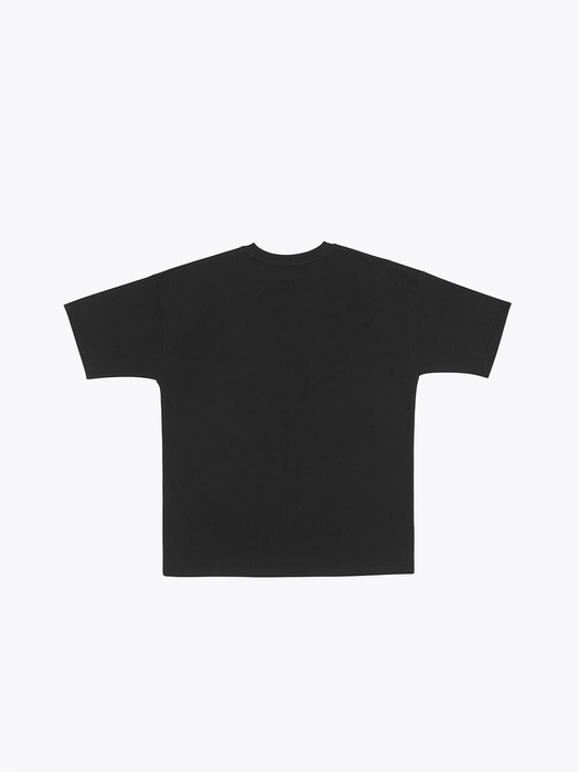 Oversized Basic T-Shirt - Black