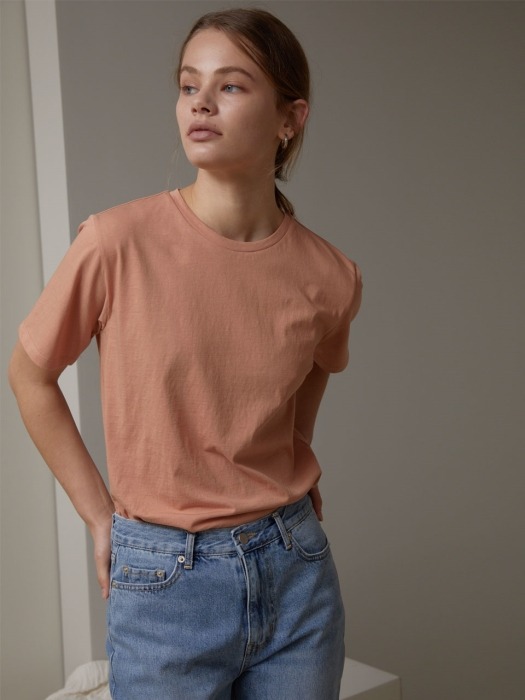 COME ON T-SHIRTS (APRICOT)