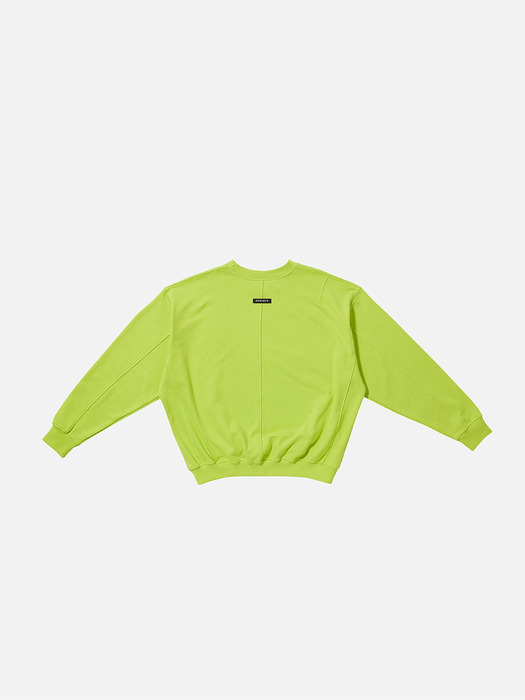 Oversized Visible Sweatshirt - Neon