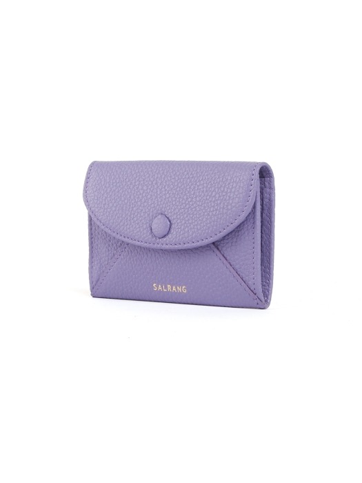 REIMS W019 Envelope Card Wallet Lilac