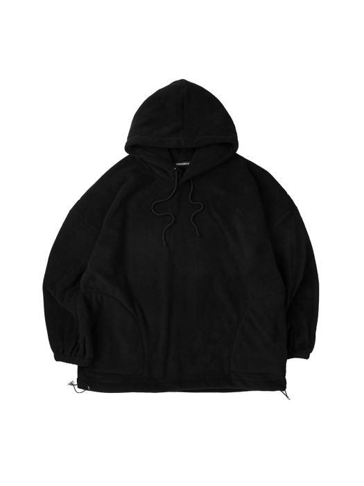 CB Over Fit Hood Fleece (BLACK)