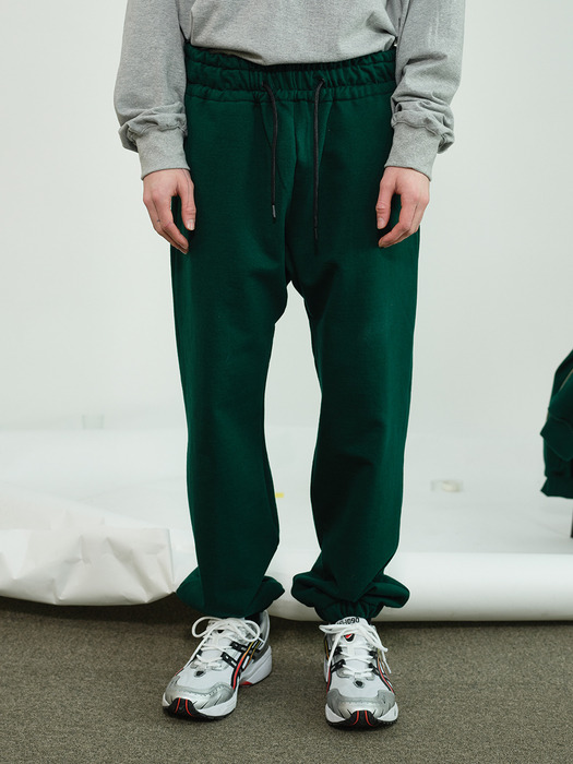 Heavy Sweatpants (Deep Green)