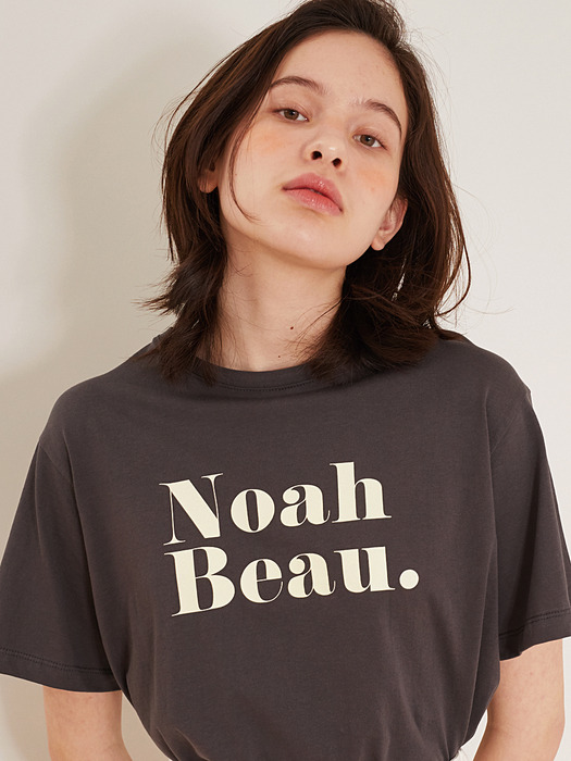 CHARCOAL NOAH BEAU TSHIRT (챠콜 노아보 티셔츠)
