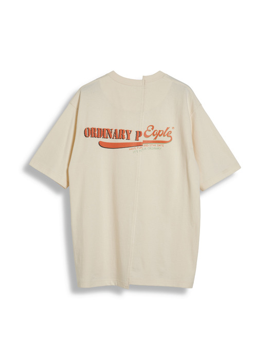 OLD SCHOOL ARMY LOGO CREAM T-SHIRTS