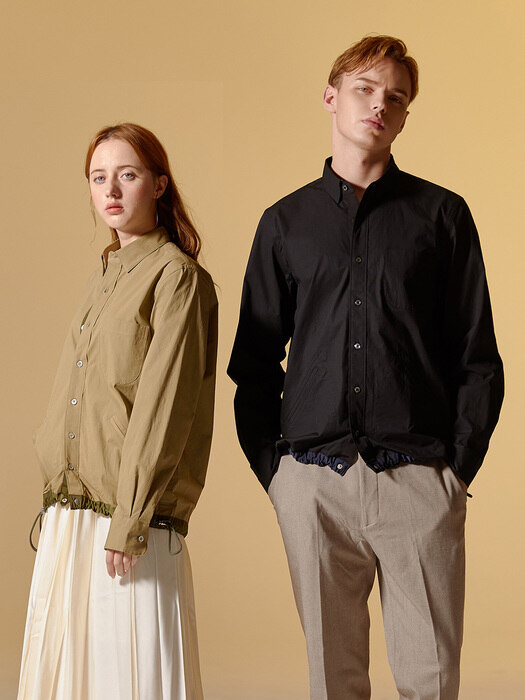 BLOUSON SHIRTS OLIVE