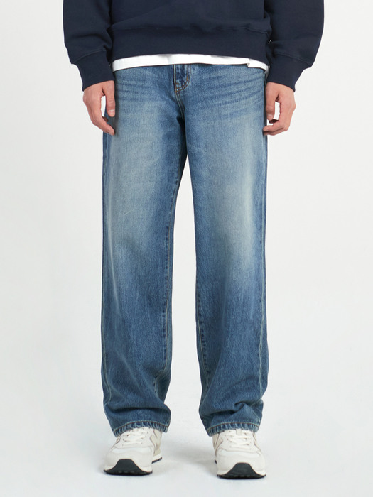 DEN1950 moderate wide jeans