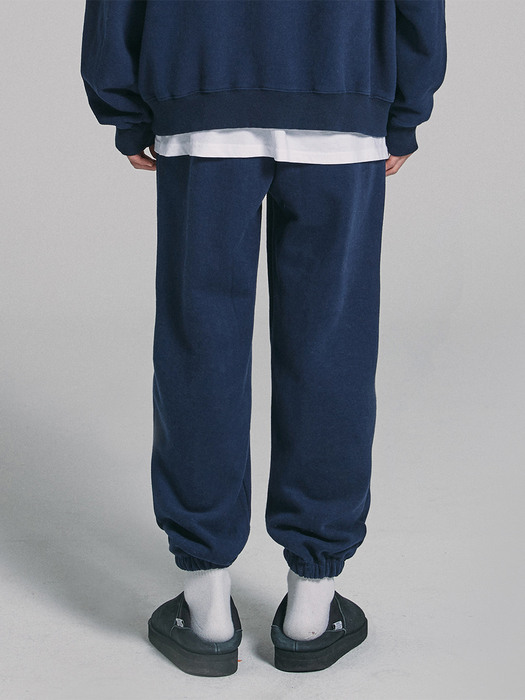 JOGGER SWEAT PANTS navy (기모)