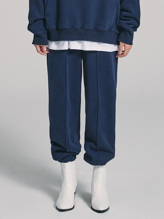 JOGGER SWEAT PANTS navy (기모)