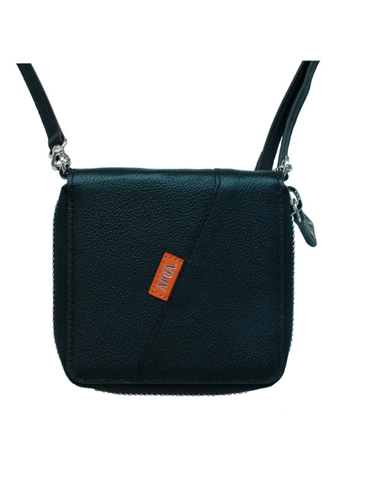 [단독]arancia Trim Wallet bag black