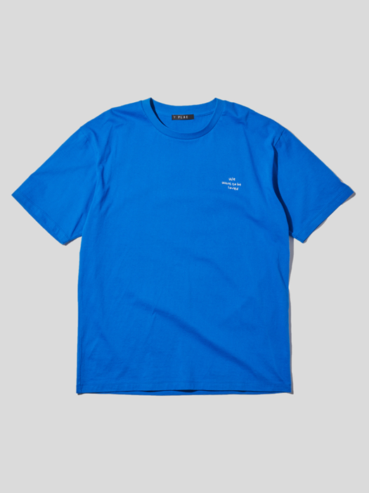 비 러브드 티셔츠 블루