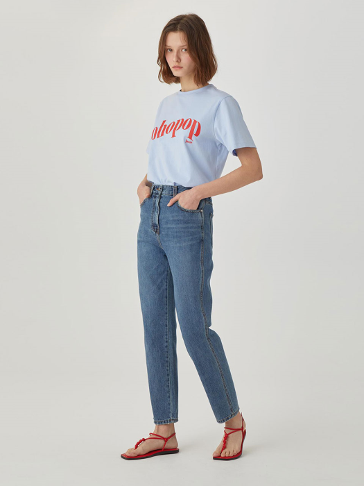 Mid-rise Straight Jeans [INDIGO BLUE] JYPA1B904B2