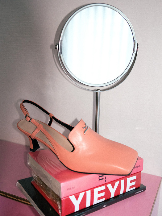 Y.06 SUCRE ELEVE Slingbacks / CORAL / Y.06-S52