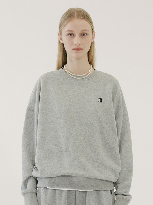 H logo sweatshirts (grey)