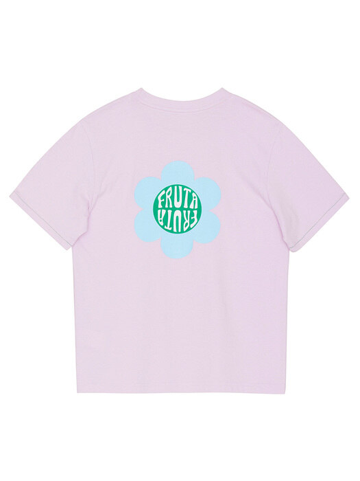 [COTTON USA] [X FRUTA] Back Flower Graphic T-shirt
