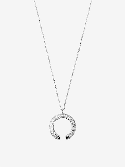 SPIN NECKLACE SILVER