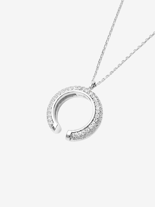 SPIN NECKLACE SILVER