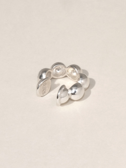 Dots Bold Earcuff (silver925)(2color)