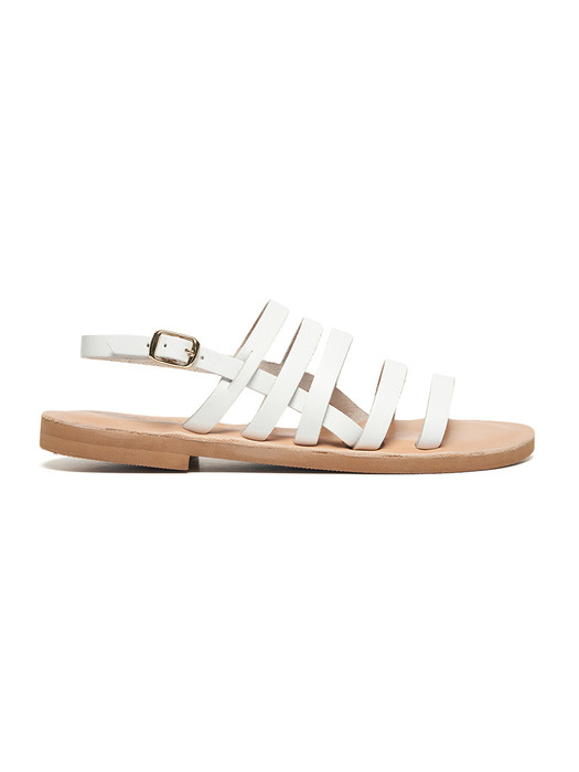 Multi Strap Sandal (white)