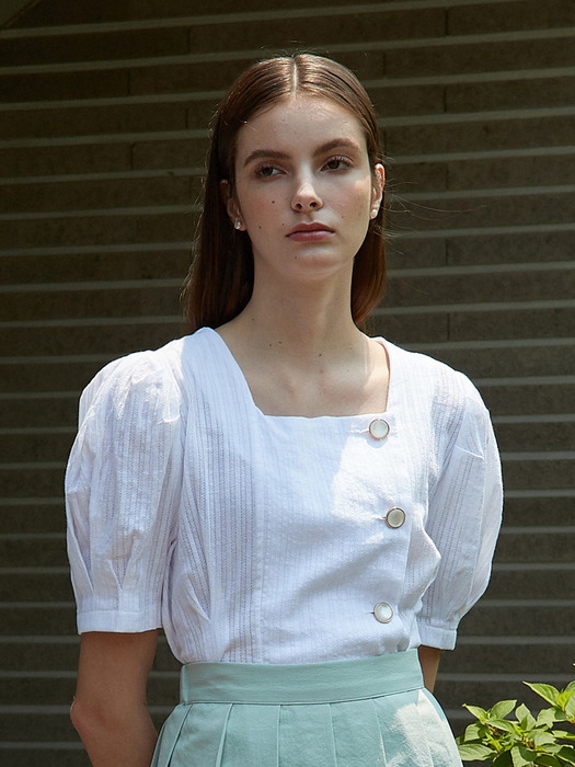 amr1271 bory blouse (white)