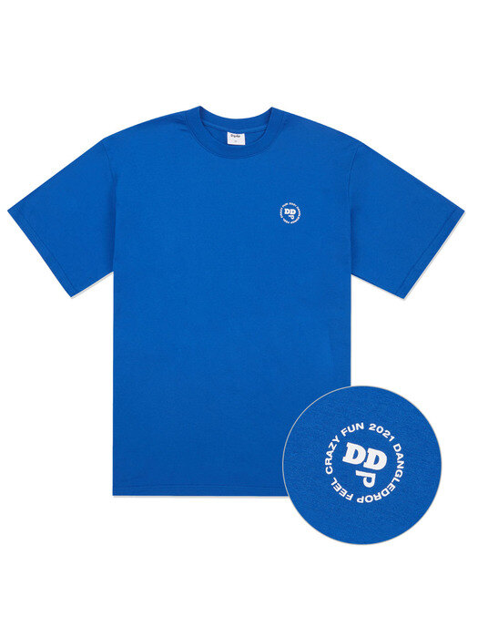 DD Face Logo T-Shirt_Blue