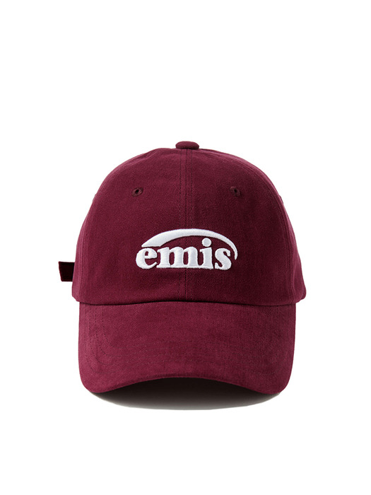 NEW LOGO EMIS CAP-BURGUNDY