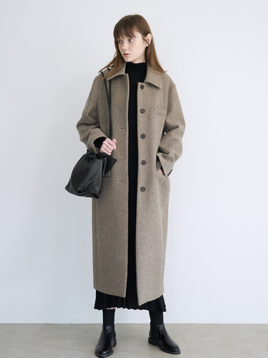 [단독] Winter_Melange Beige Suit Coat 