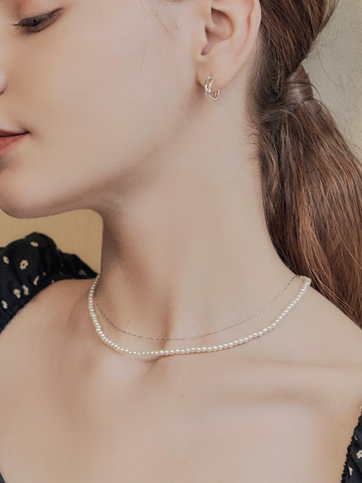 gleam pearl necklace set