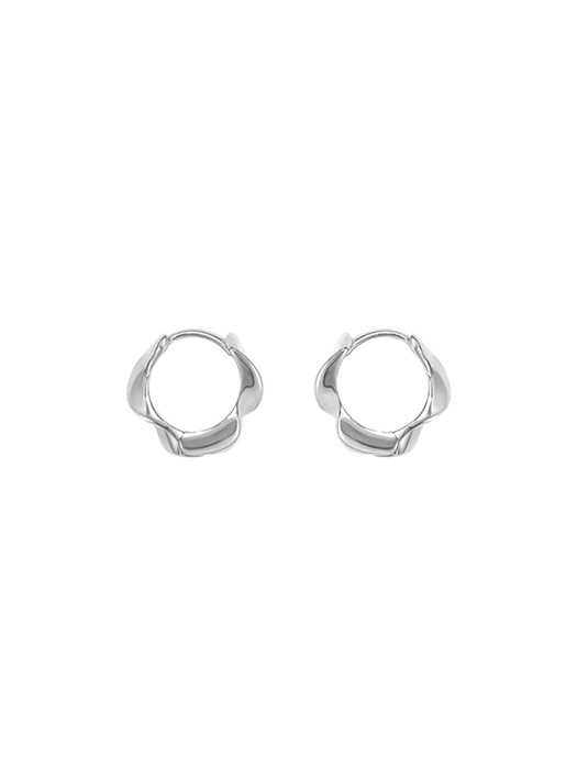 [925 silver] Deux.silver.35 / starry earring (2 color)