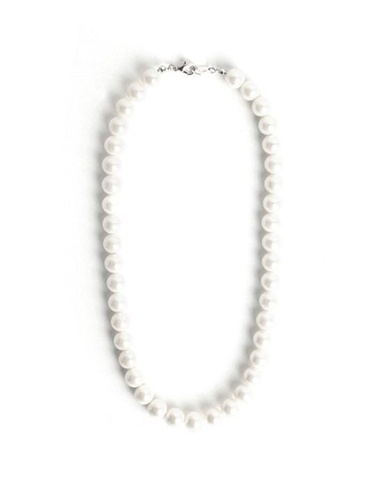 [단독][2SET] CRH777 Classic pearl necklace+earrings SET