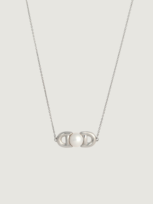 Twin Lucid pearl Necklace