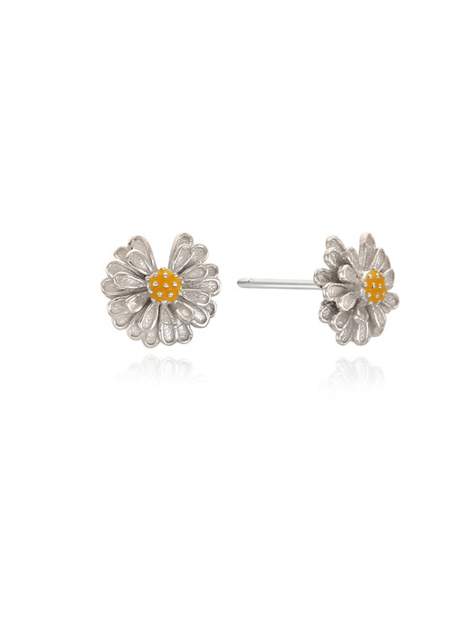 [silver925]Dandelion post earring