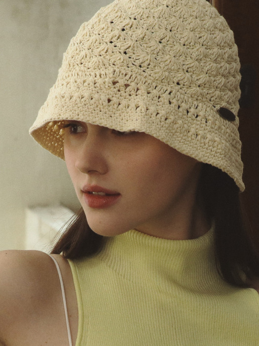 Neev crochet bucket hat