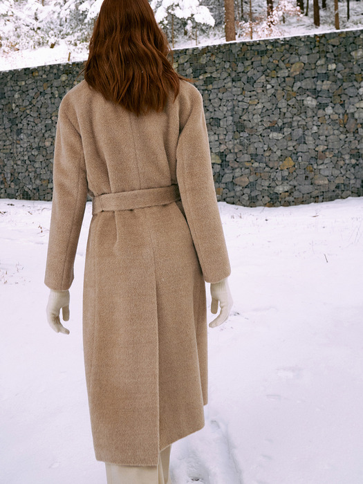 Suri Alpaca Coat[LMBBWICT203]-Beige