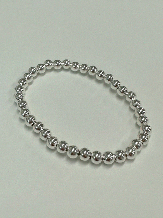 silver925 5mm ball free bracelet