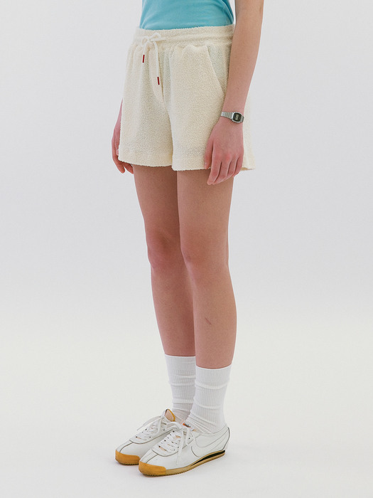 RB Summer Terry Shorts Ivory