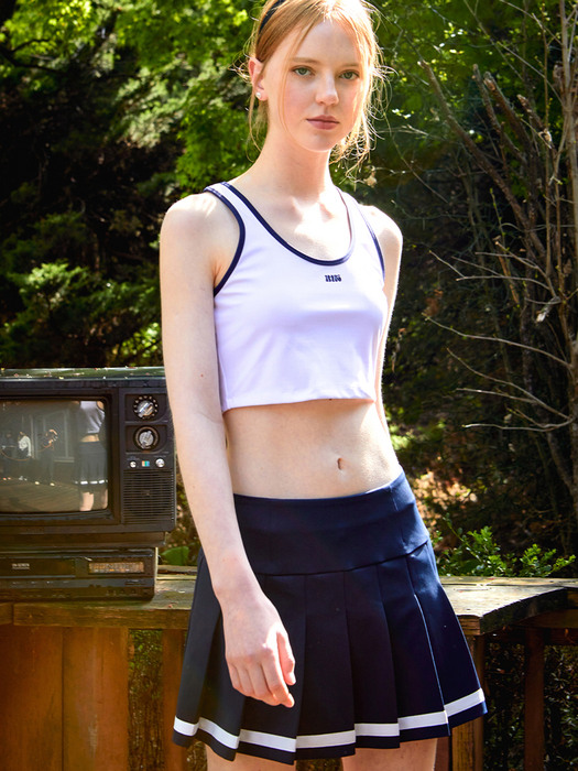 [IHPS]Sailor tennis lowrise skirt(2colors)