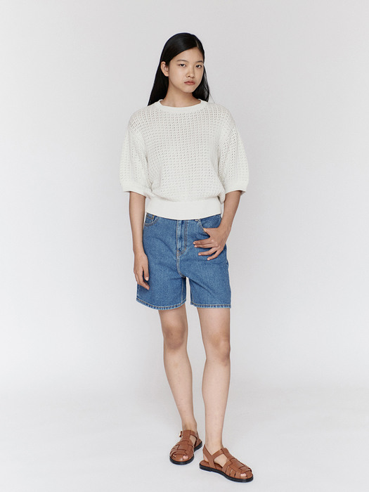 Summer half sleeve pullover [2colors]