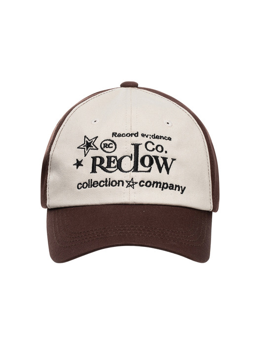 RECLOW 트윌투톤 RWL BALL CAP [BROWN]