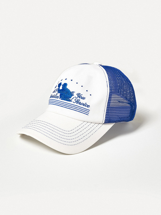 D&T Trucker Cap (Blue/White)