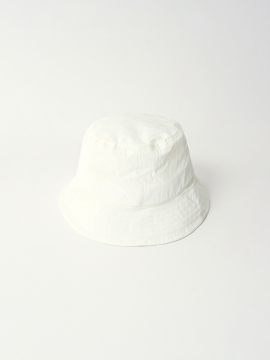 Nylon Bucket Hat(Ivory)