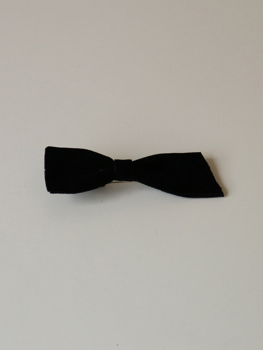 Black Tie Ribbon Hair Pin