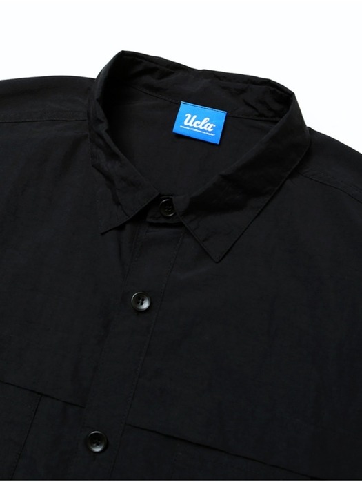 남성 투포켓 스트링 셔츠[BLACK(](UZ7LSA1_39)